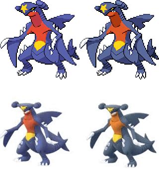 shiny garchomp|Shiny Garchomp isn't as close to the original as it .